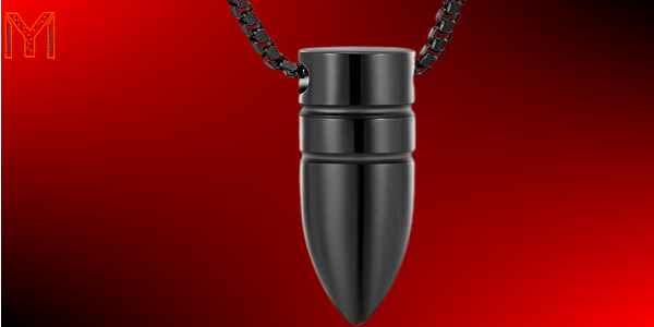 Bullet Urn Necklace for Ashes